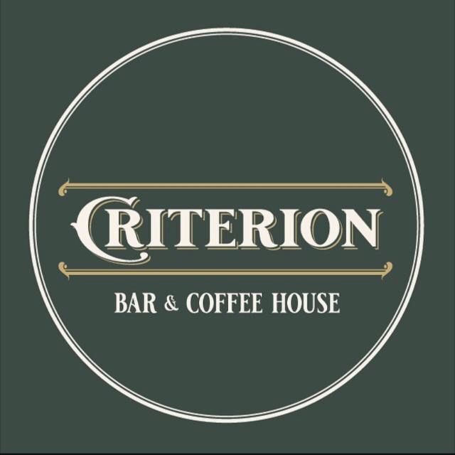 Criterion bar and coffee house logo