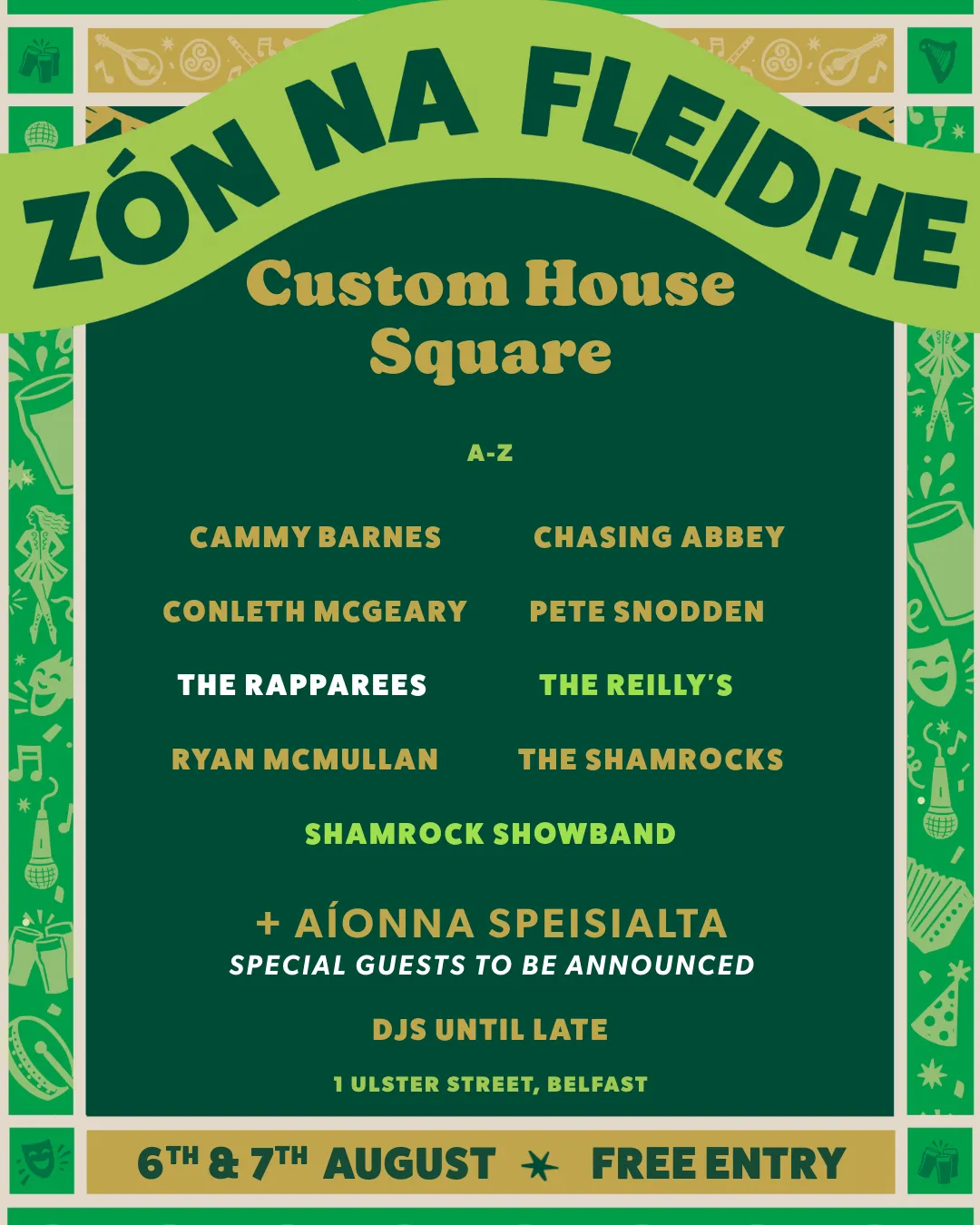 Fleadh Zone at Custom House Square — event image at Custom House Square — thumbnail 2