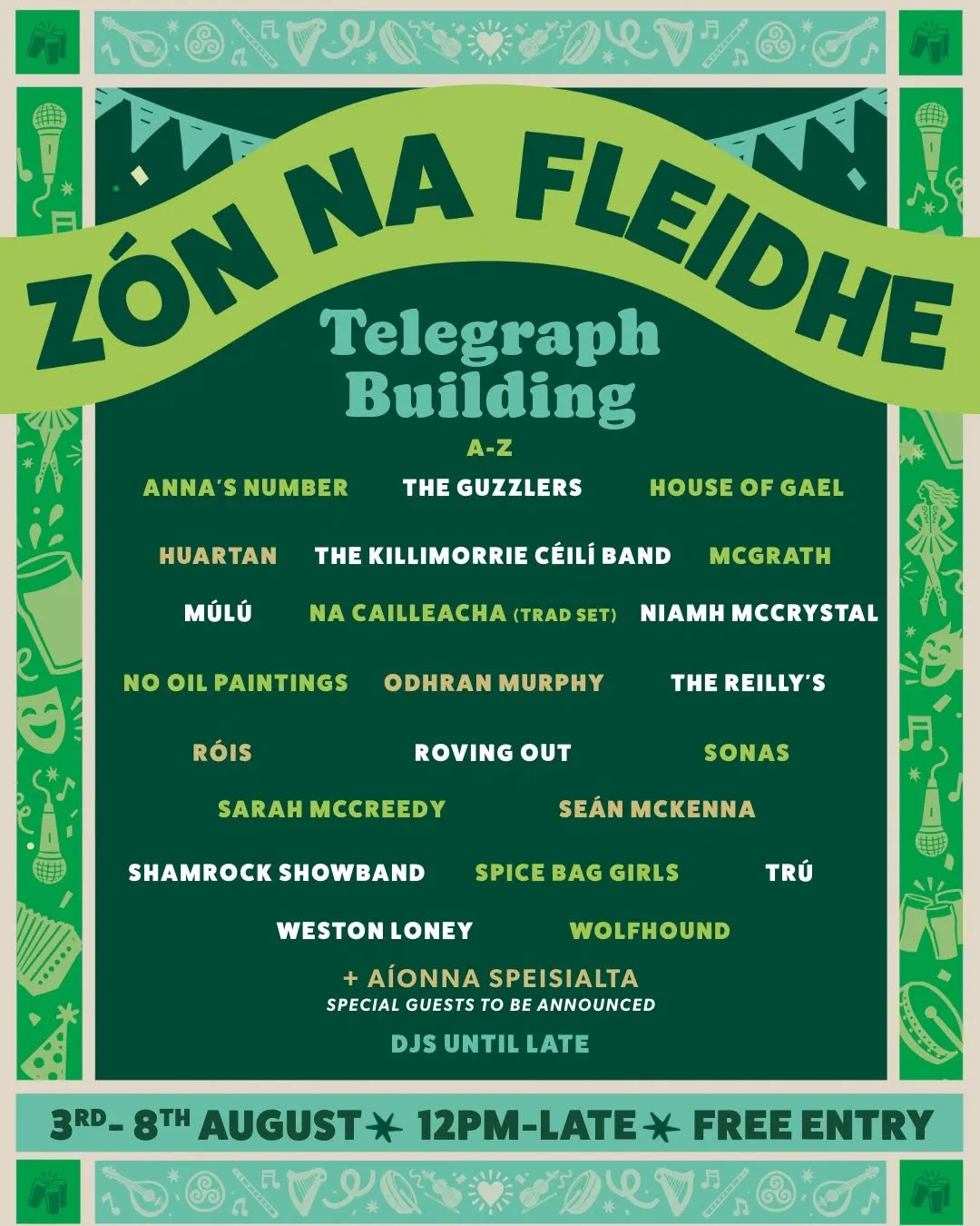 Zón na Fleidhe at The Telegraph Building — event image at The Telegraph Building — thumbnail 2